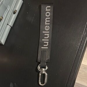 Lululemon Black Keychain